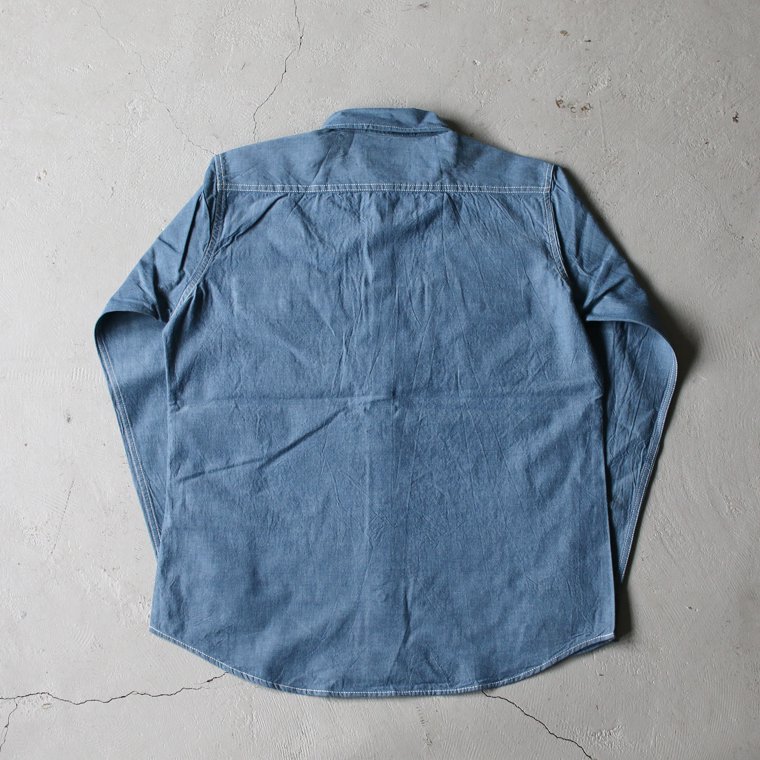 カムコ CAMCO シャンブレーワークシャツ CHAMBRAY WORK SHIRT ブルー