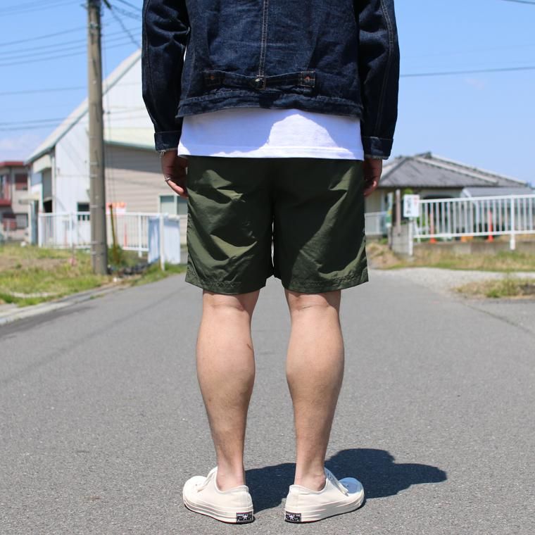 モーシャン MOCEAN バリアーショーツ BARRIER SHORTS オリーブ