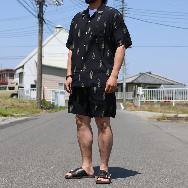 King Cole キングコール Rayon Print Shorts レーヨンプリントショーツ ペイズリー