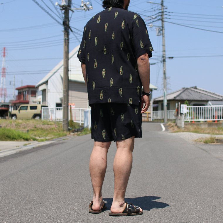 King Cole キングコール Rayon Print Shorts レーヨンプリントショーツ ペイズリー