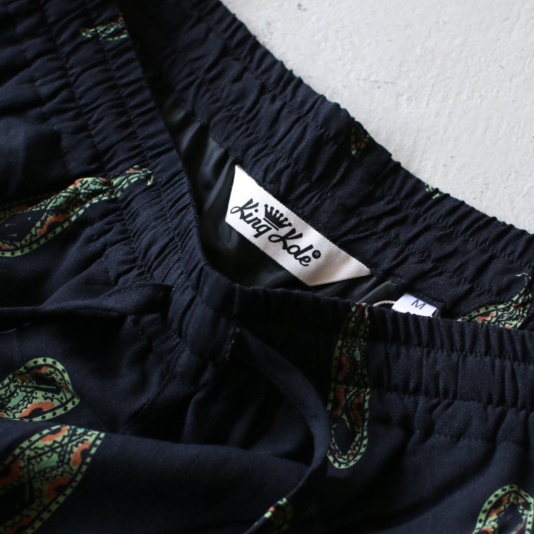 King Cole キングコール Rayon Print Shorts レーヨンプリントショーツ ペイズリー