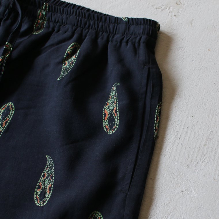 King Cole キングコール Rayon Print Shorts レーヨンプリントショーツ ペイズリー