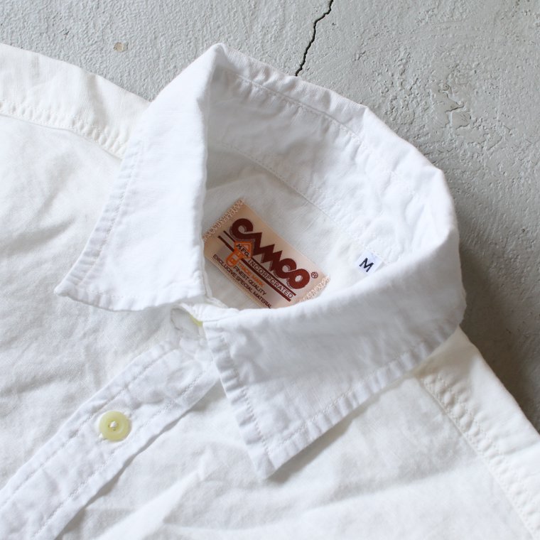 カムコ CAMCO リネンコットンワークシャツ LINEN COTTON WORK SHIRT