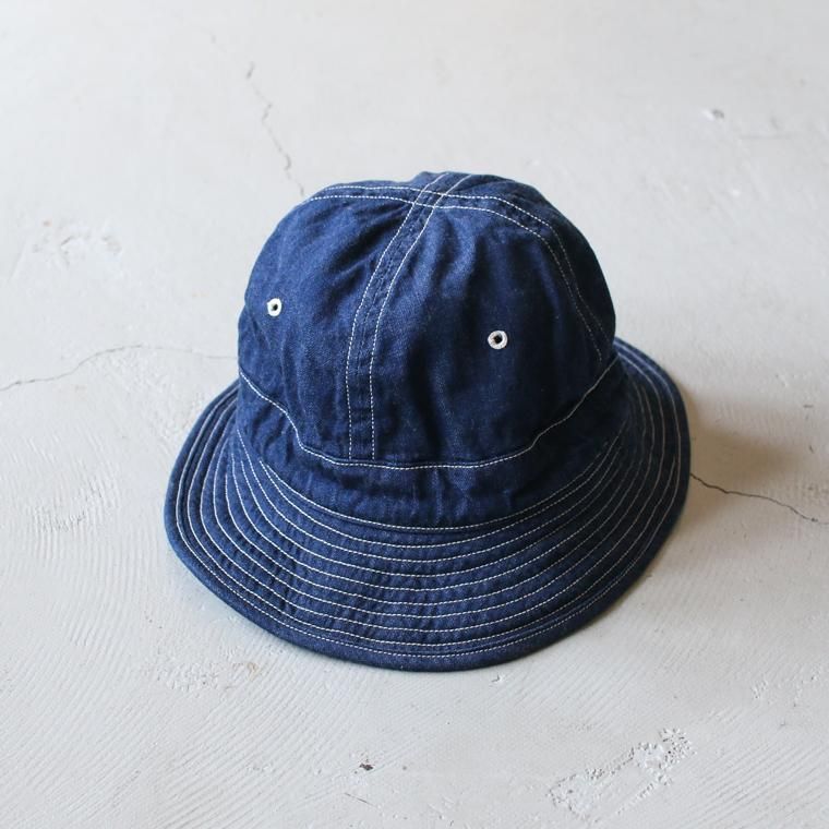 ウエアハウス WAREHOUSE Lot 5200 デニムアーミーハット DENIM ARMY HAT ワンウォッシュ