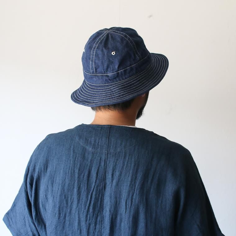 ウエアハウス WAREHOUSE Lot 5200 デニムアーミーハット DENIM ARMY HAT ワンウォッシュ