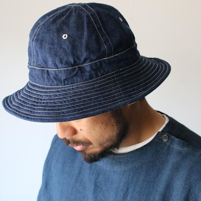 ウエアハウス WAREHOUSE Lot 5200 デニムアーミーハット DENIM ARMY HAT ワンウォッシュ