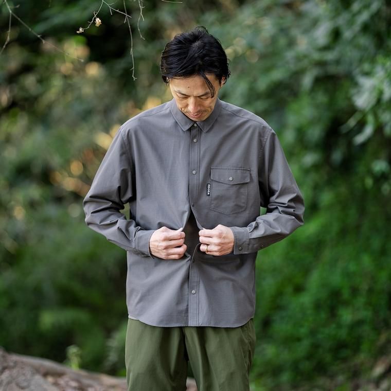 リッジマウンテンギア　Poly Basic Long Sleeve Shirt