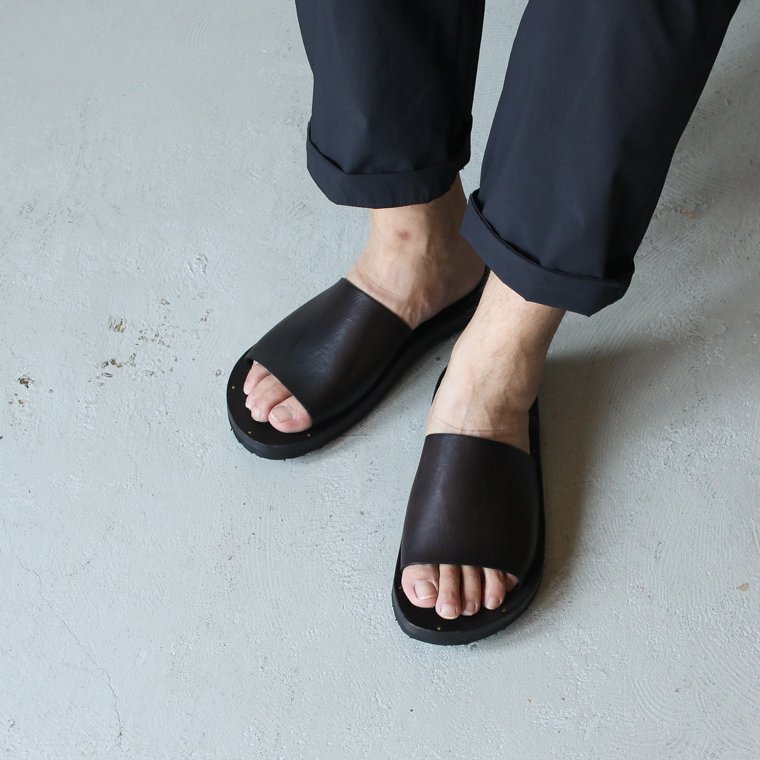 バスコ ヴァスコ VASCO VS-100L レザートラベルサンダル LEATHER TRAVEL SANDAL ブラック