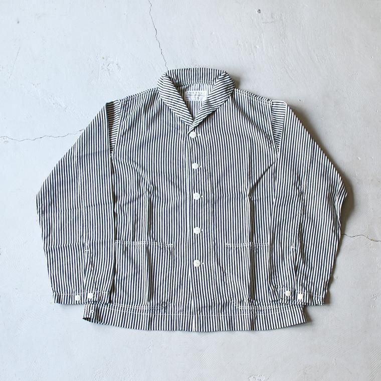 ワーカーズ WORKERS K&T H シャツジャケット ヒッコリー USN Shirt