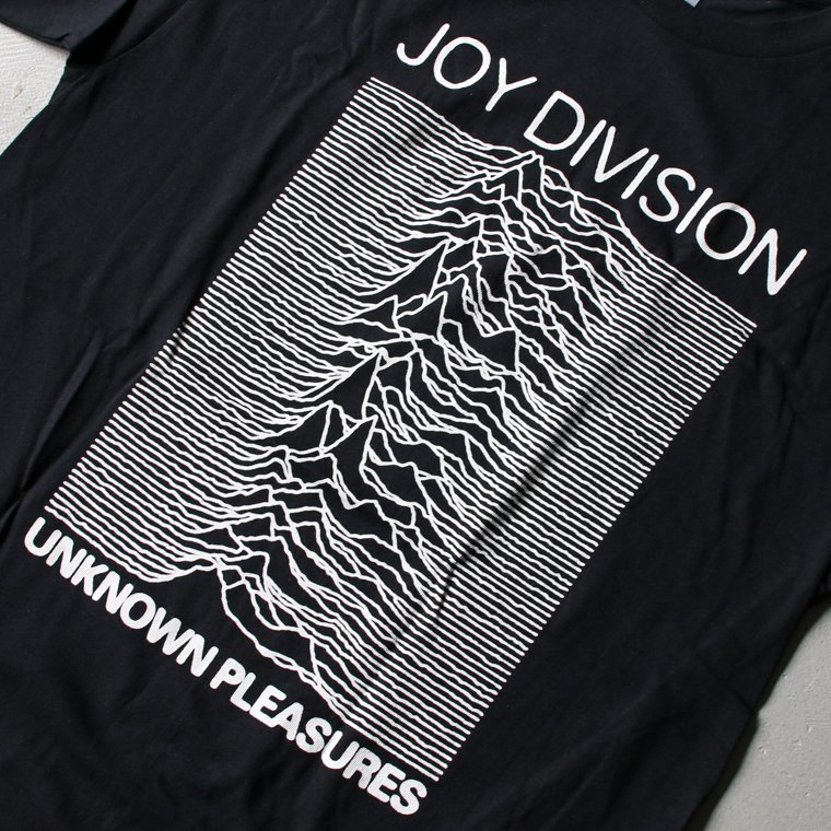 JOY DIVISION 'UNKNOWN PLEASURE' S/S Tee ブラック