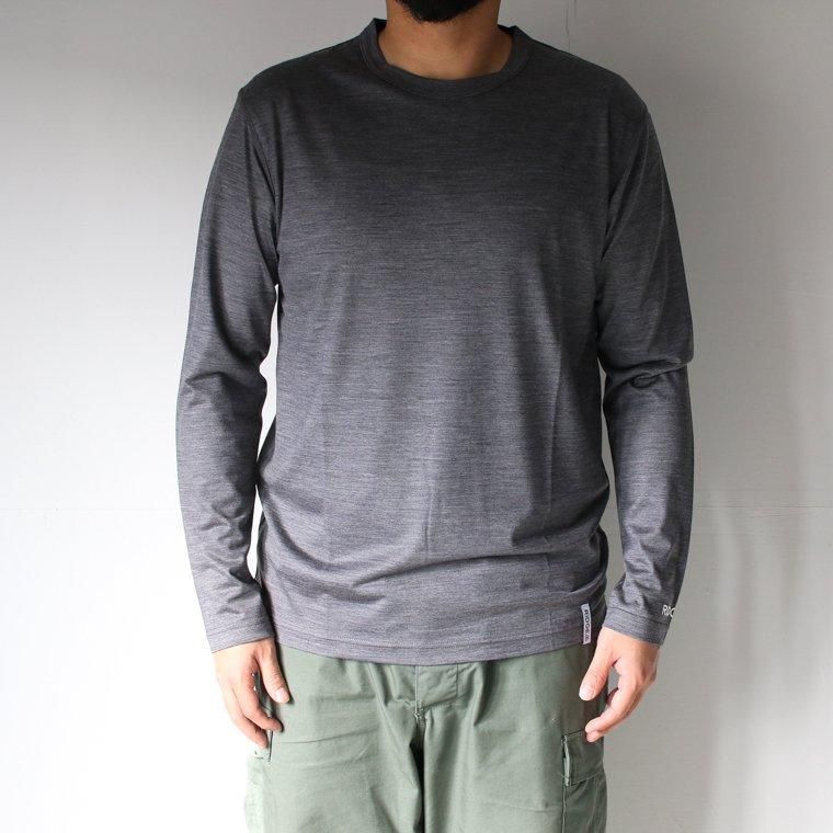 リッジマウンテンギア RIDGE MOUNTAIN GEAR メリノウール ベーシックロングスリーブTシャツ Merino Basic Tee  Long Sleeve