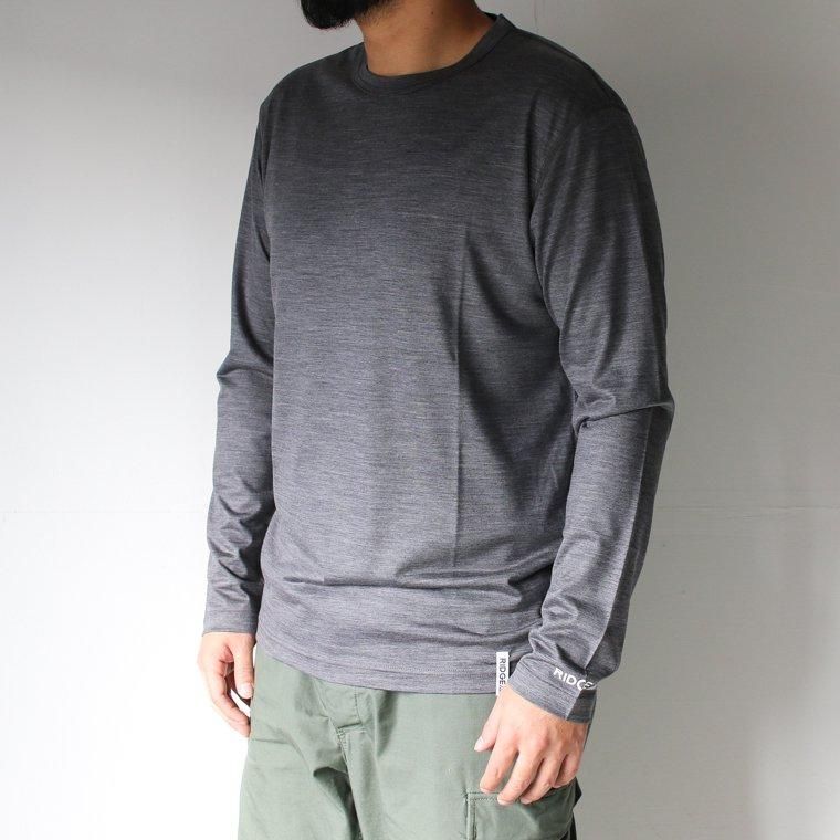 リッジマウンテンギア RIDGE MOUNTAIN GEAR メリノウール ベーシックロングスリーブTシャツ Merino Basic Tee  Long Sleeve