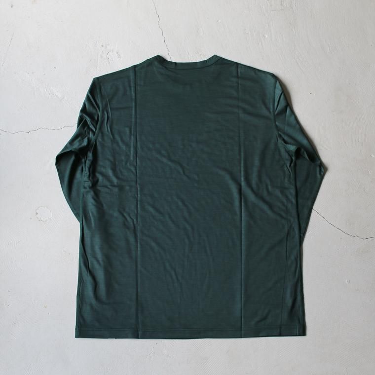 リッジマウンテンギア RIDGE MOUNTAIN GEAR メリノウール ベーシックロングスリーブTシャツ Merino Basic Tee  Long Sleeve