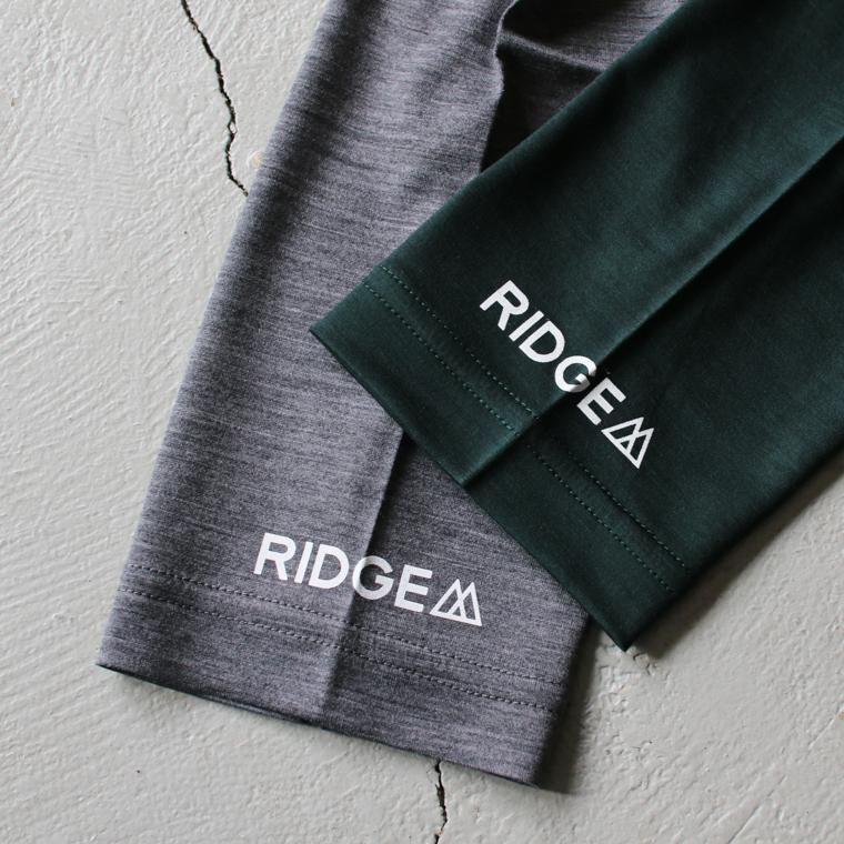 リッジマウンテンギア RIDGE MOUNTAIN GEAR メリノウール ベーシックロングスリーブTシャツ Merino Basic Tee  Long Sleeve