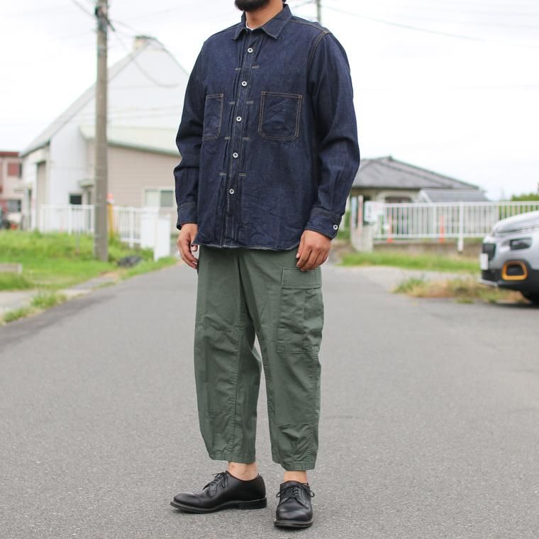 プロッパー　カーゴパンツ　Darts hem pants PROPPER プロッパー PROPPER Darts Hem Pants オリーブ