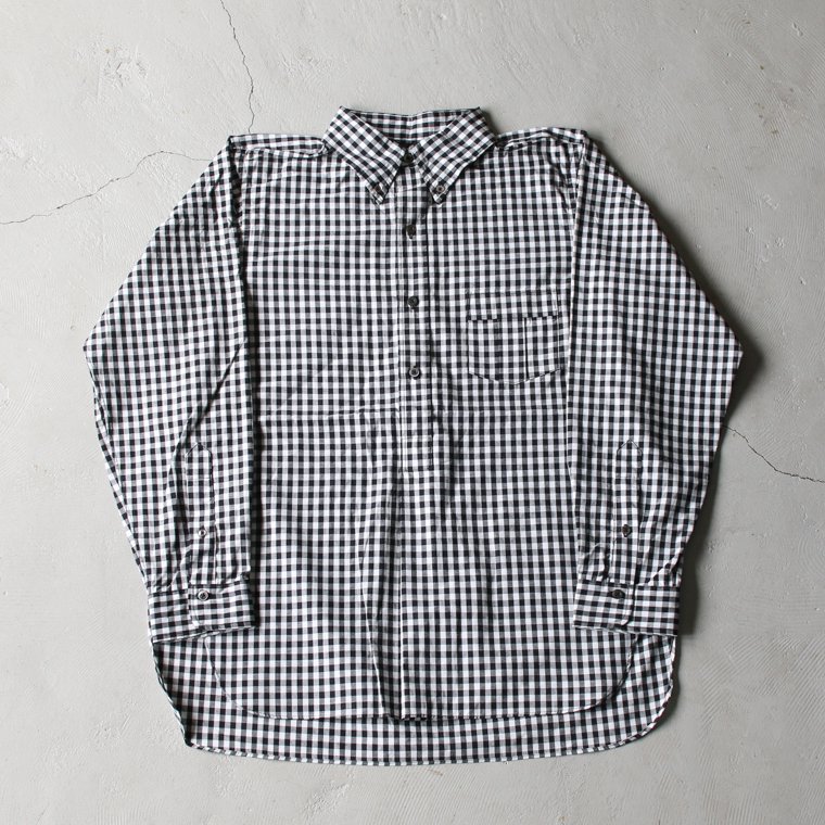 コロナ CORONA CS005 - White Collar Work Shirt / Gingham