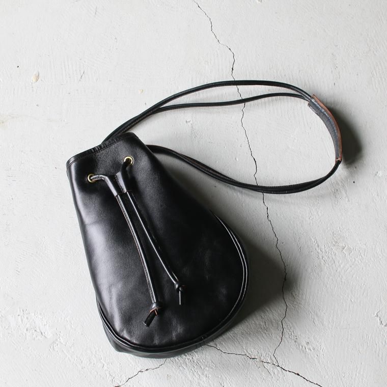 コウ‼️インセプション ホースハイドレザー ポーチ　ブラック インセプション INCEPTION ホースハイドレザー ポーチ HORSEHIDE