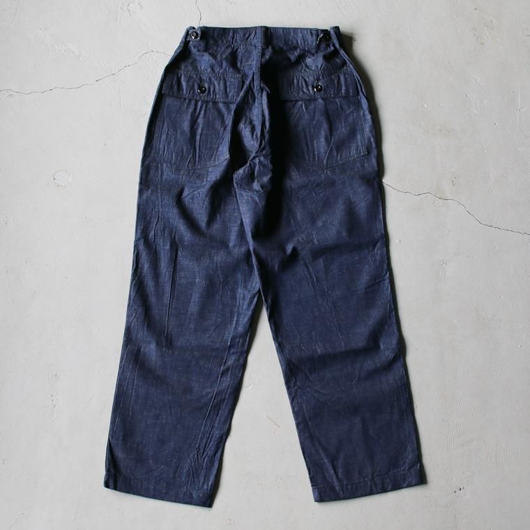 コロナ CORONA FP001 FATIGUE SLACKS “UTILITY SLACKS” 8.5oz High Density Indigo  Denim