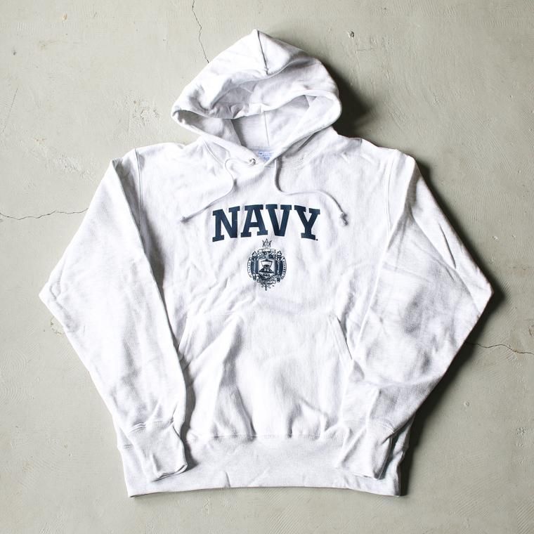 希少】80s Champion NAVY NAVAL リバースウィーブ - パーカー