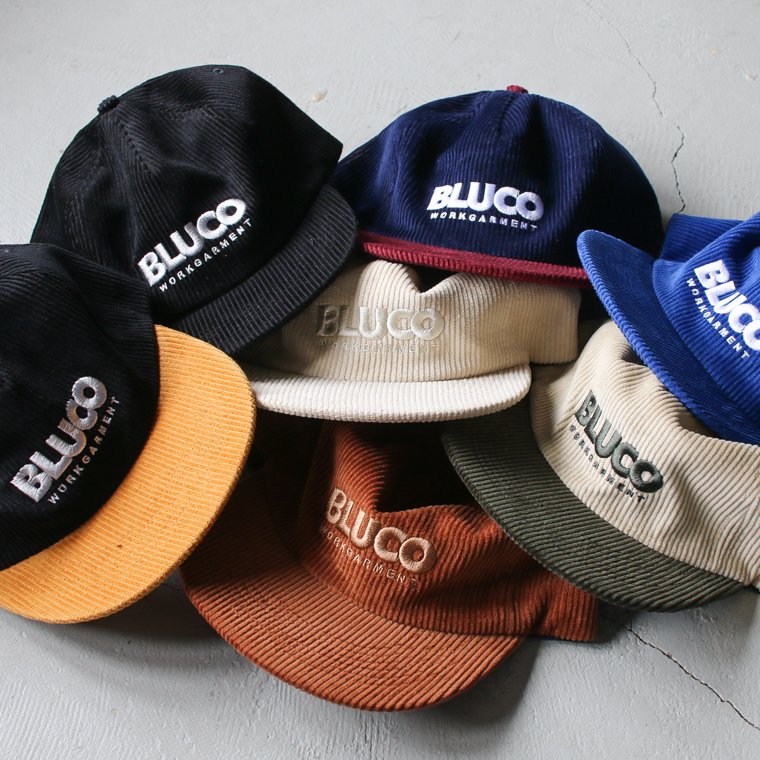 ブルコ BLUCO OL-603-022 CORDUROY CAP -logo-