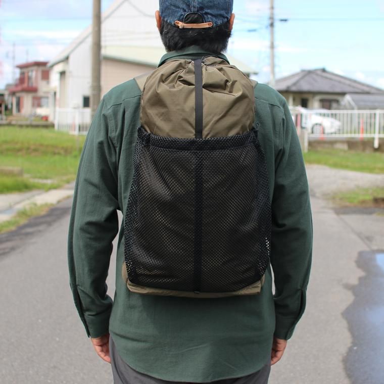 トレイルバム Trail Bum ウルトラライトバックパック ULTRALIGHT BACKPACK ビッグタートル BIG TURTLE カーキ