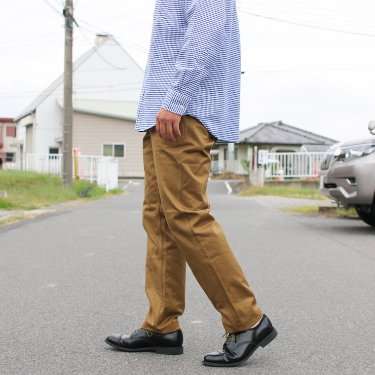 エフオービーファクトリー FOB factory F0514 ナローUSトラウザー NARROW U.S TROUSER ベージュ