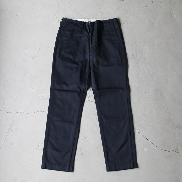 エフオービーファクトリー FOB factory F0514 ナローUSトラウザー NARROW U.S TROUSER ネイビー