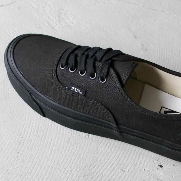 VANS authentic レザー ブラック 27cmメンズ - スニーカー