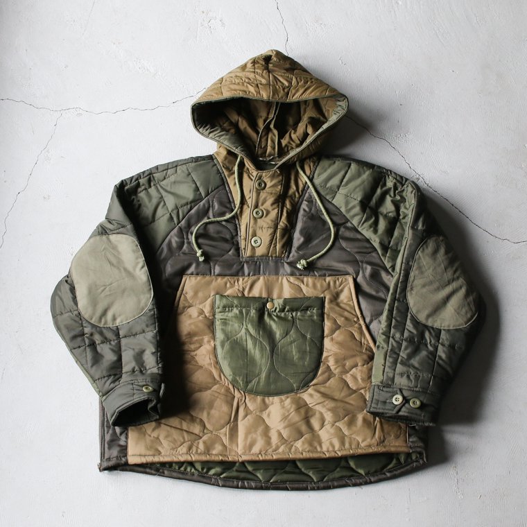 Military Liner Fabric Remake Anorak Parka ミリタリーライナー