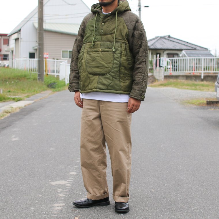 Military Liner Fabric Remake Anorak Parka ミリタリーライナー