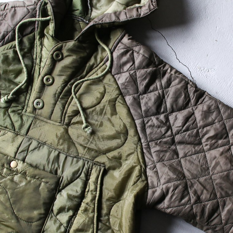 Military Liner Fabric Remake Anorak Parka ミリタリーライナー