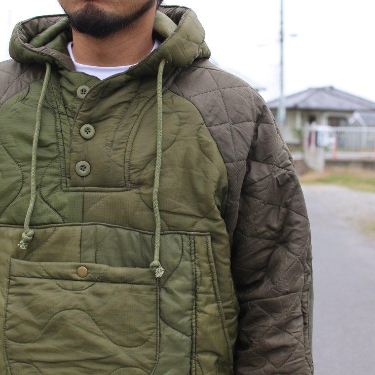 Military Liner Fabric Remake Anorak Parka ミリタリーライナー