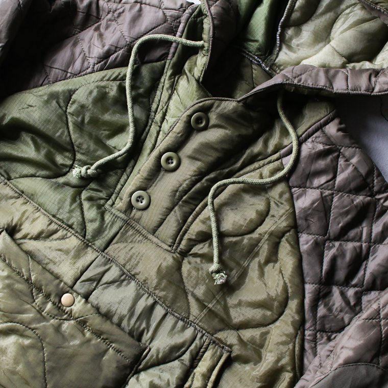 Military Liner Fabric Remake Anorak Parka ミリタリーライナー