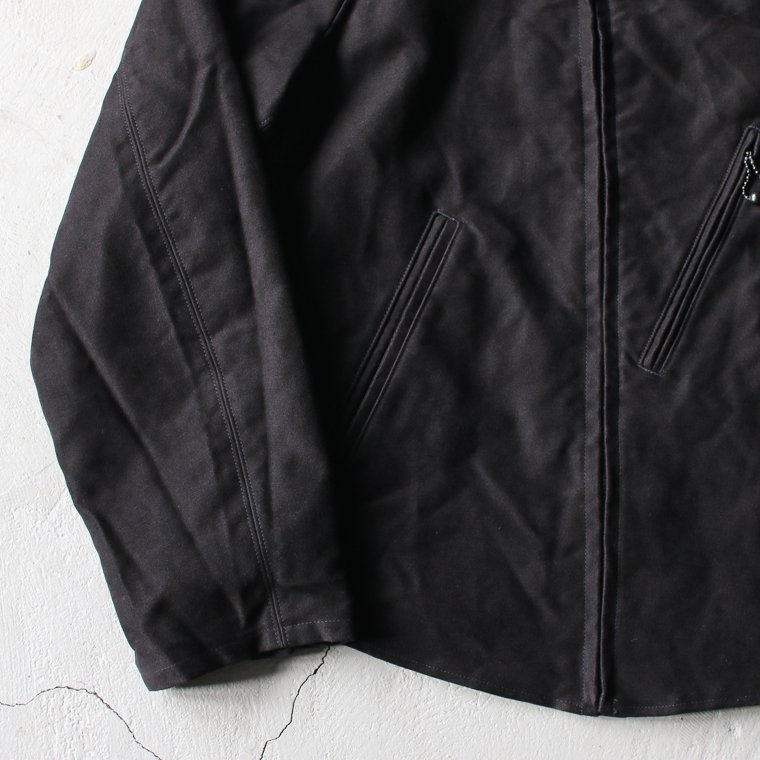 コロナ CORONA Cj014 ライダース ユーティリティジップアップジャケット UTILITY WB ZIP UP JACKET  ブラックモールスキン