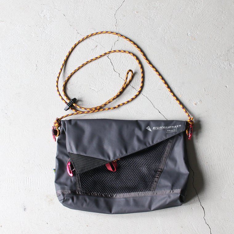 クレッタルムーセン Klättermusen フリッド ウォータープルーフ アクセサリバッグ Hrid WP Accessory Bag 3L  RAVEN