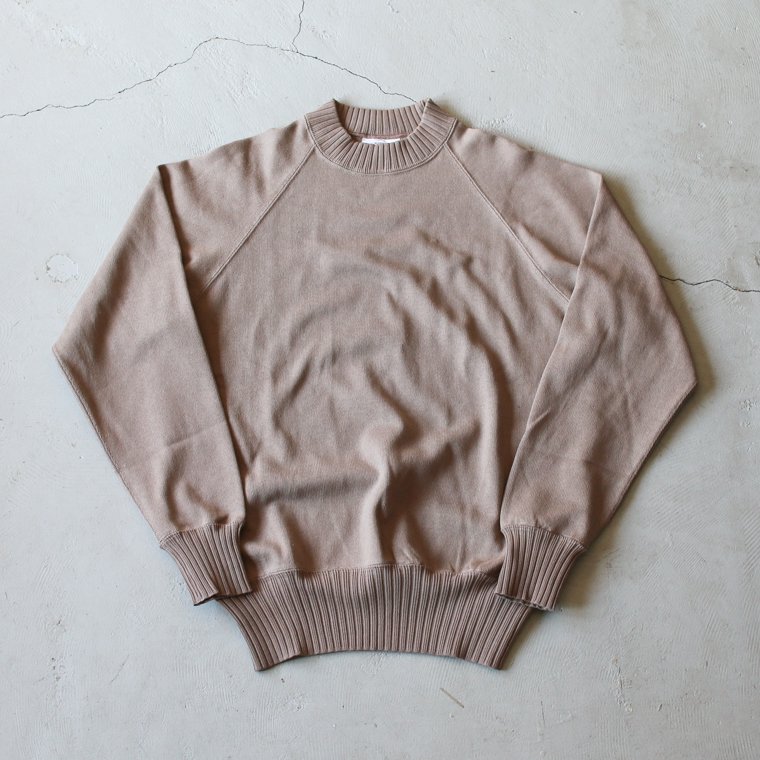 ワーカーズ WORKERS K&T H コットンラグランセーター Raglan Sweater