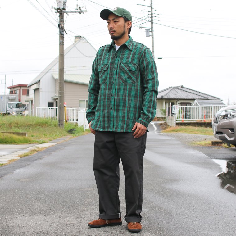 ウエアハウス WAREHOUSE Lot 3104 フランネルシャツ FLANNEL SHIRTS C ...