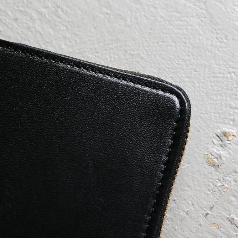 INCEPTION インセプション ホースハイドラウンドジッパーショート