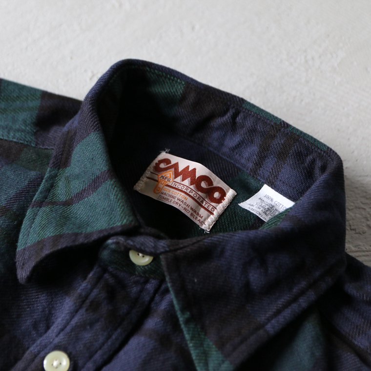 カムコ CAMCO ヘビーフランネルシャツ HEAVY FLANNEL SHIRT ブラック