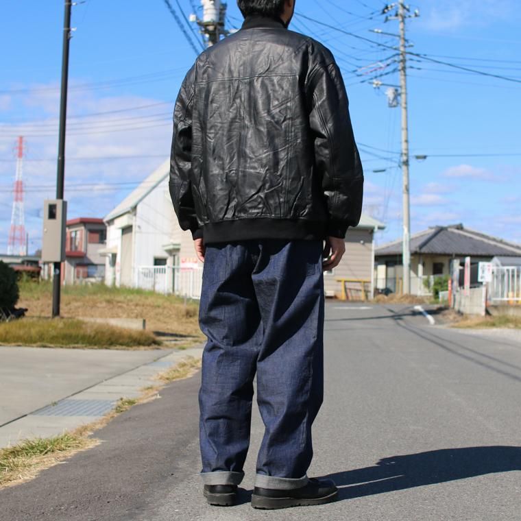 から厳選した yoused オールレザースタジアムジャンパー スタジャン ...