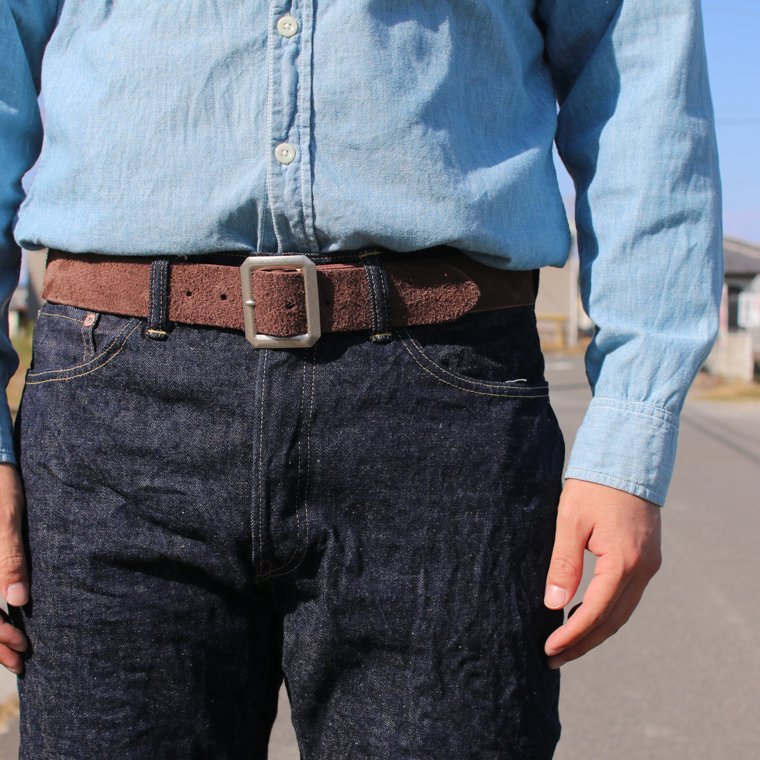 ウエアハウス WAREHOUSE Lot 6043 スエードギャリソンベルト SUEDE GARISON BELT