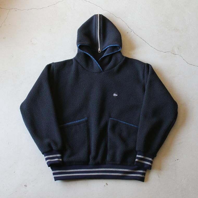 コロナ CORONA CJ013 ネイビーアスレチックパーカー ポーラテックボアフリース NAVY Athletic Parka / POLARTEC  Heavy Boa Fleece ネイビー