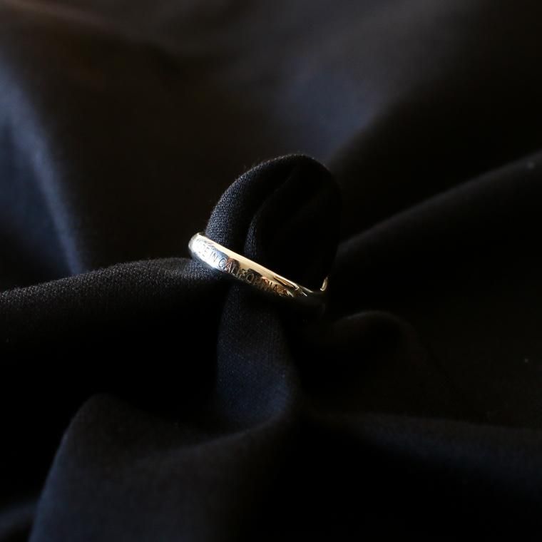 メイドインカリフォルニア MADE IN CALIFORNIA スターリングシルバーシグネットリング Sterling Silver Signet  Ring