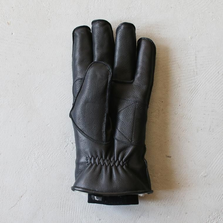 アンクラウド UNCROWD BLUCO UC600-021 ディアスキンウィンターグローブ DEER SKIN WINTER GLOVE ブラック
