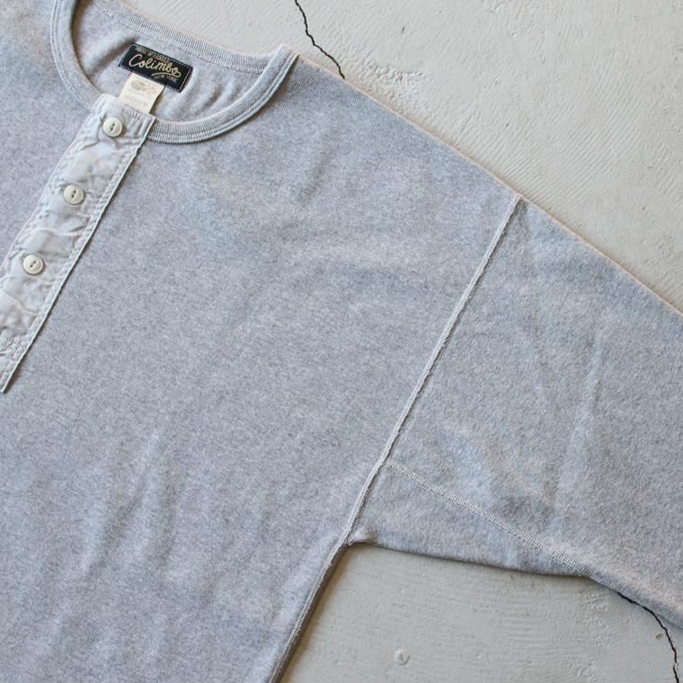 Brook&Birds Tee (再販なし)グレー COLIMBO(コリンボ) PLATTSBURGH ATHLETIC SHIRT 