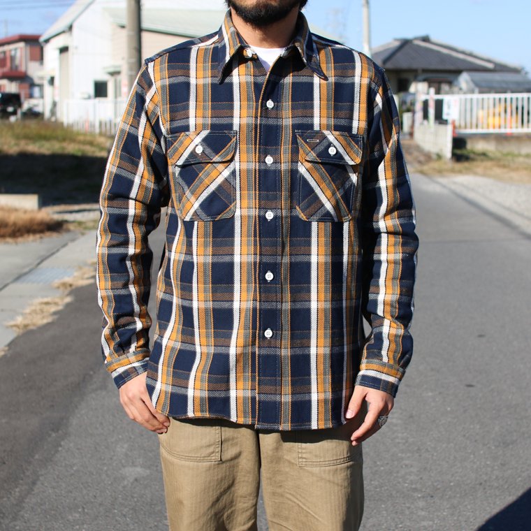 ウエアハウス WAREHOUSE Lot 3104 フランネルシャツ FLANNEL SHIRTS B