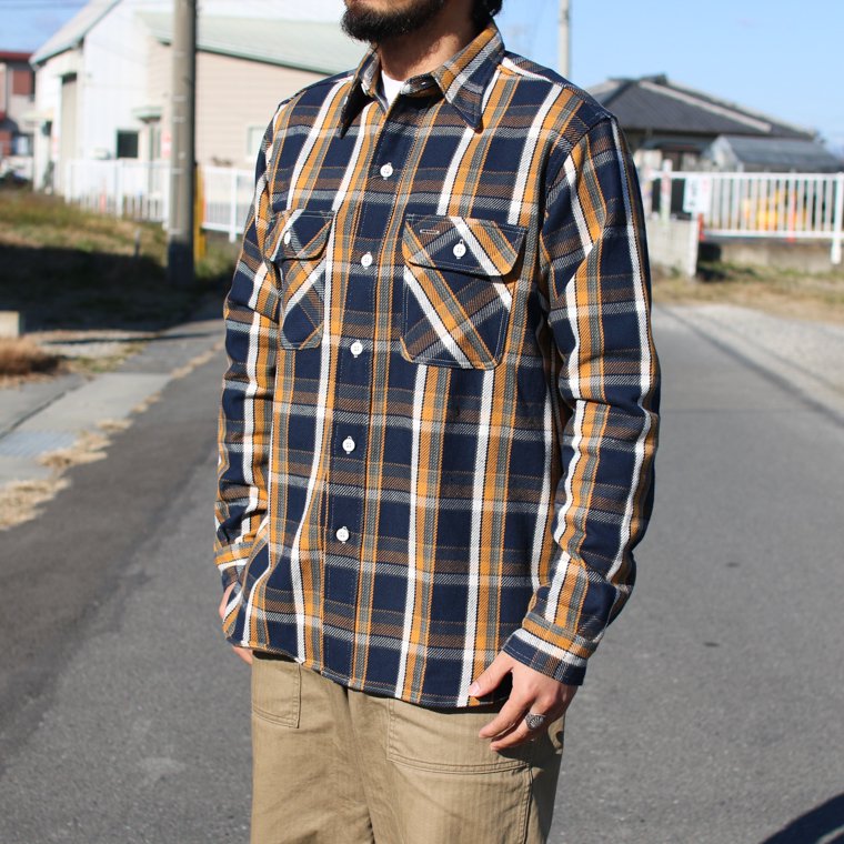 ウエアハウス WAREHOUSE Lot 3104 フランネルシャツ FLANNEL SHIRTS B