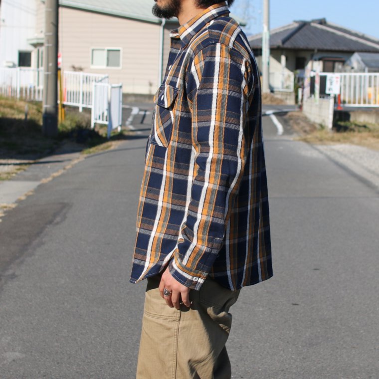 ウエアハウス WAREHOUSE Lot 3104 フランネルシャツ FLANNEL SHIRTS B