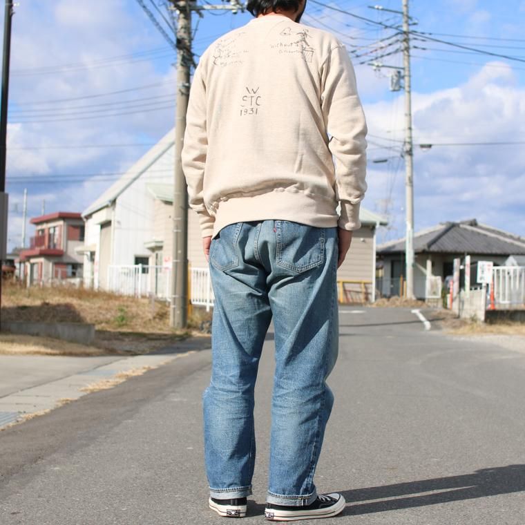 WAREHOUSE ウエアハウス 403 SWEAT PATSY 杢グレーお許しください