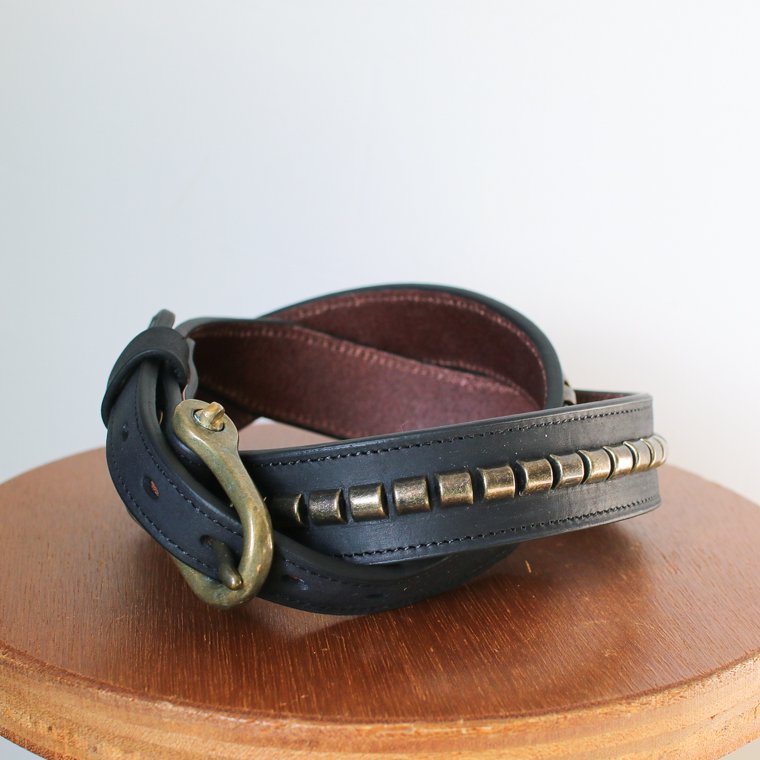 コリンボ COLIMBO ZX-0710 ブラックヒルズレザーベルト Blackhills Leather Belt ブラック